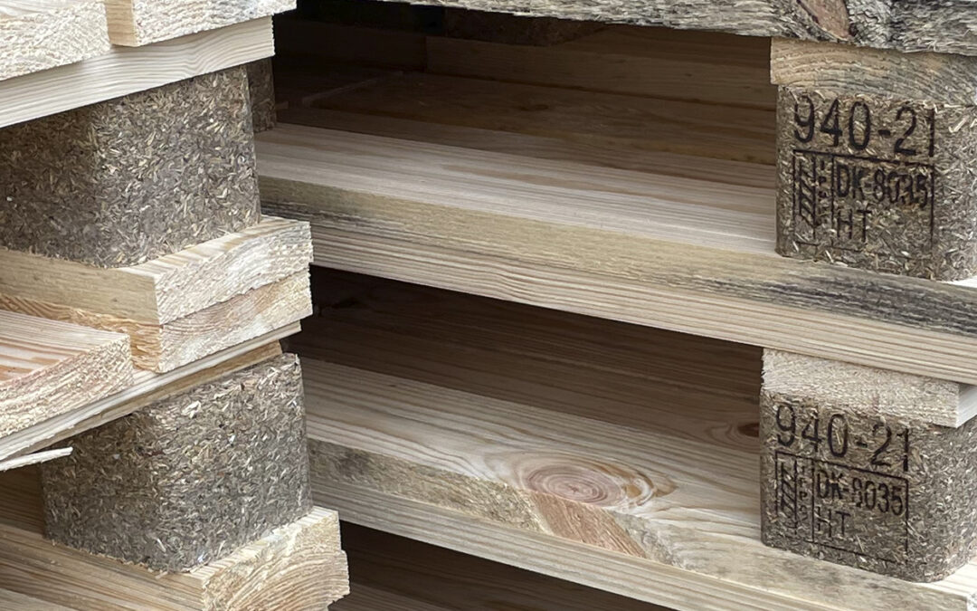 Produktion af standardpaller viser omstillingsparathed
