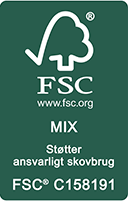 FSC ansvaligt skovbrug logo